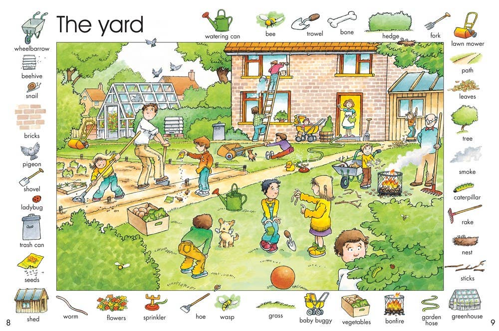 HarperCollins - First Thousand Words In English : Usborne