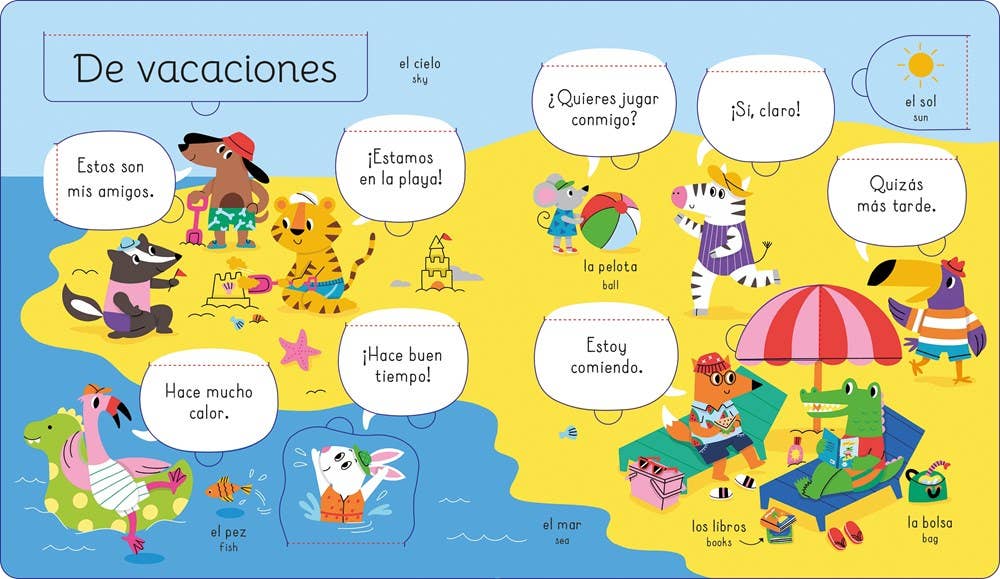 HarperCollins - Lift-The-Flap First Spanish : Usborne