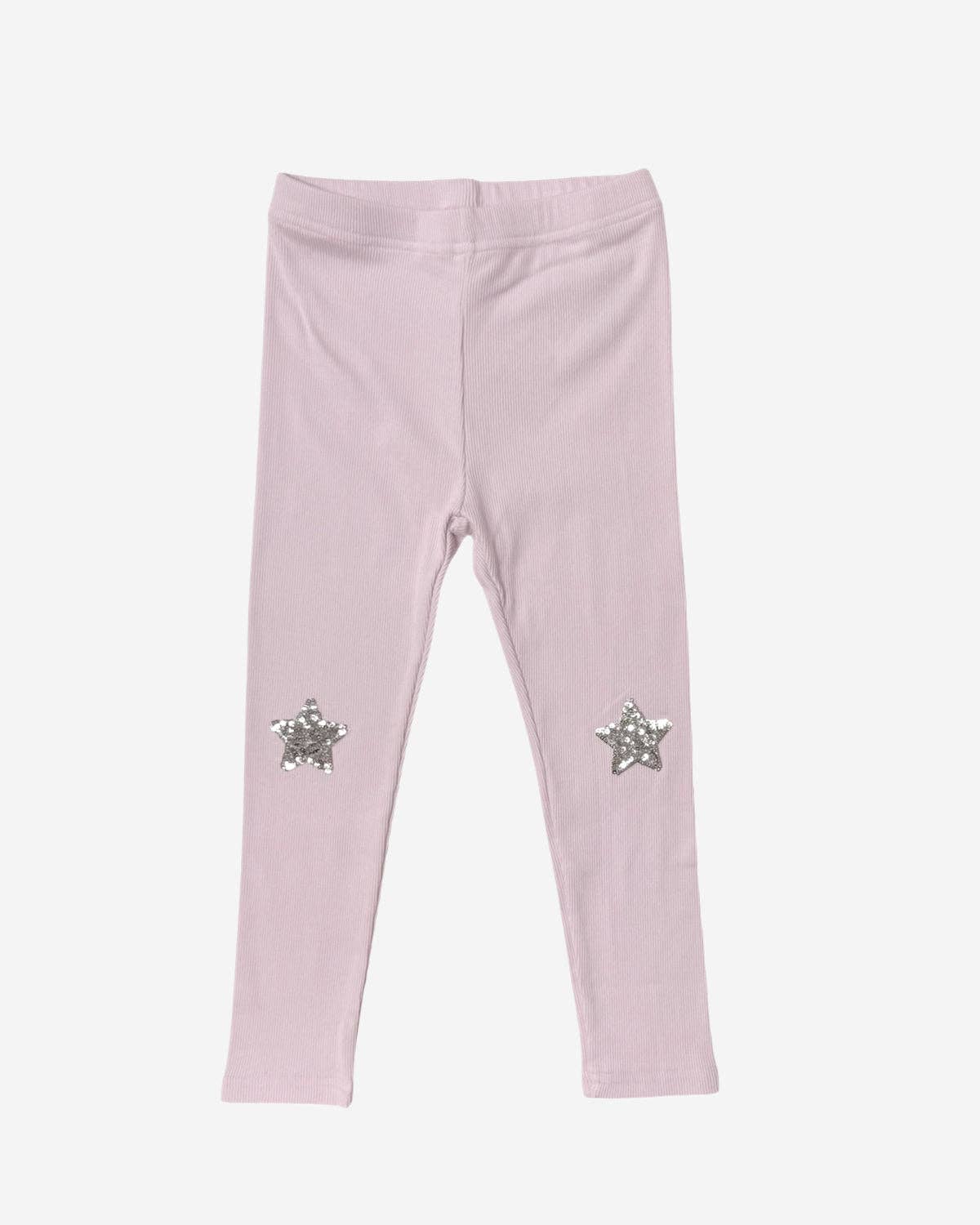 Petite Hailey - Hailey Star Leggings: Lilac / 8