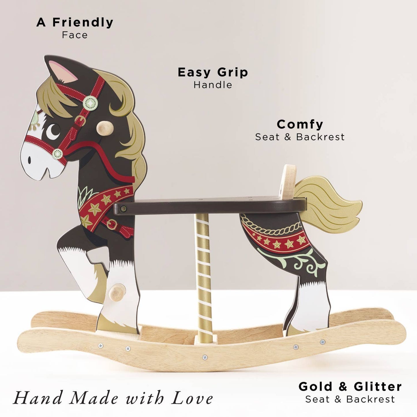 Le Toy Van, Inc. - Classic Wooden Rocking Horse