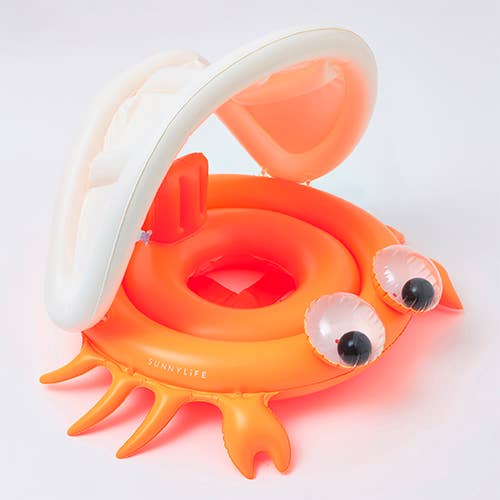 Sunnylife - Baby Float Sonny the Sea Creature Neon Orange