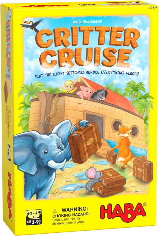 HABA USA - Critter Cruise Cooperative Game - Counting Game for Kids