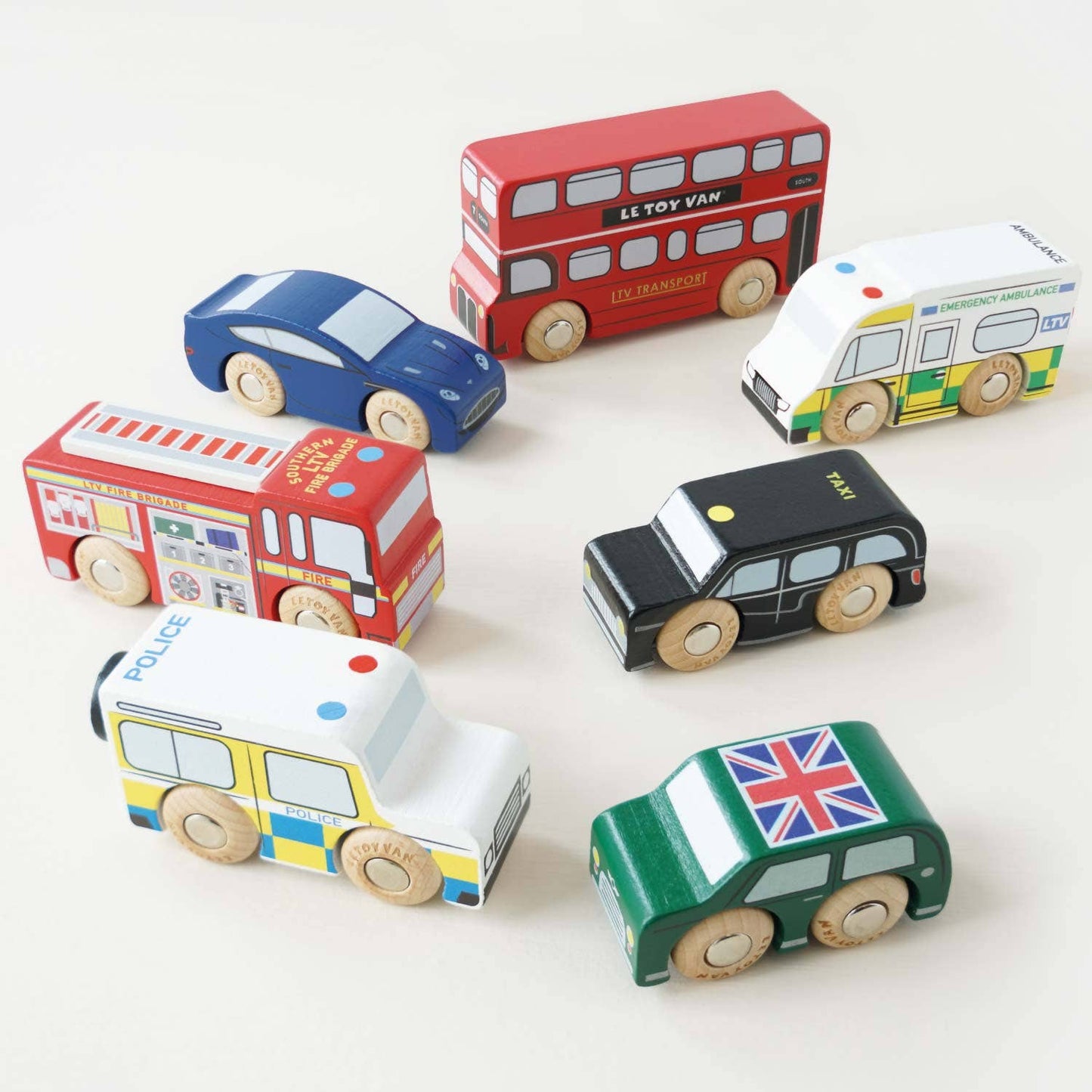 Le Toy Van, Inc. - London Toy Car Set