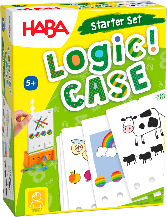 HABA USA - Logic! Starter Set 5+ | Brain Teaser & Logic Game for Kids