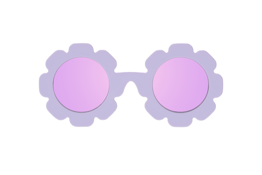 Babiators - Iris Polarized Flower Sunglasses with Mirrored Lens: Ages 3-5+