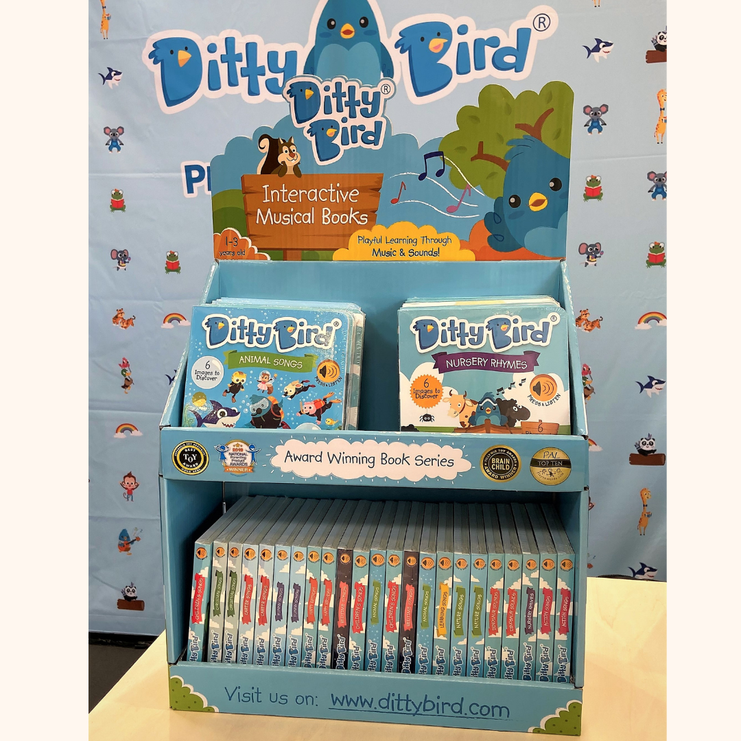 Ditty Bird - Ditty Bird Shelf Unit (empty) for 30 to 50 Books  - *US ONLY