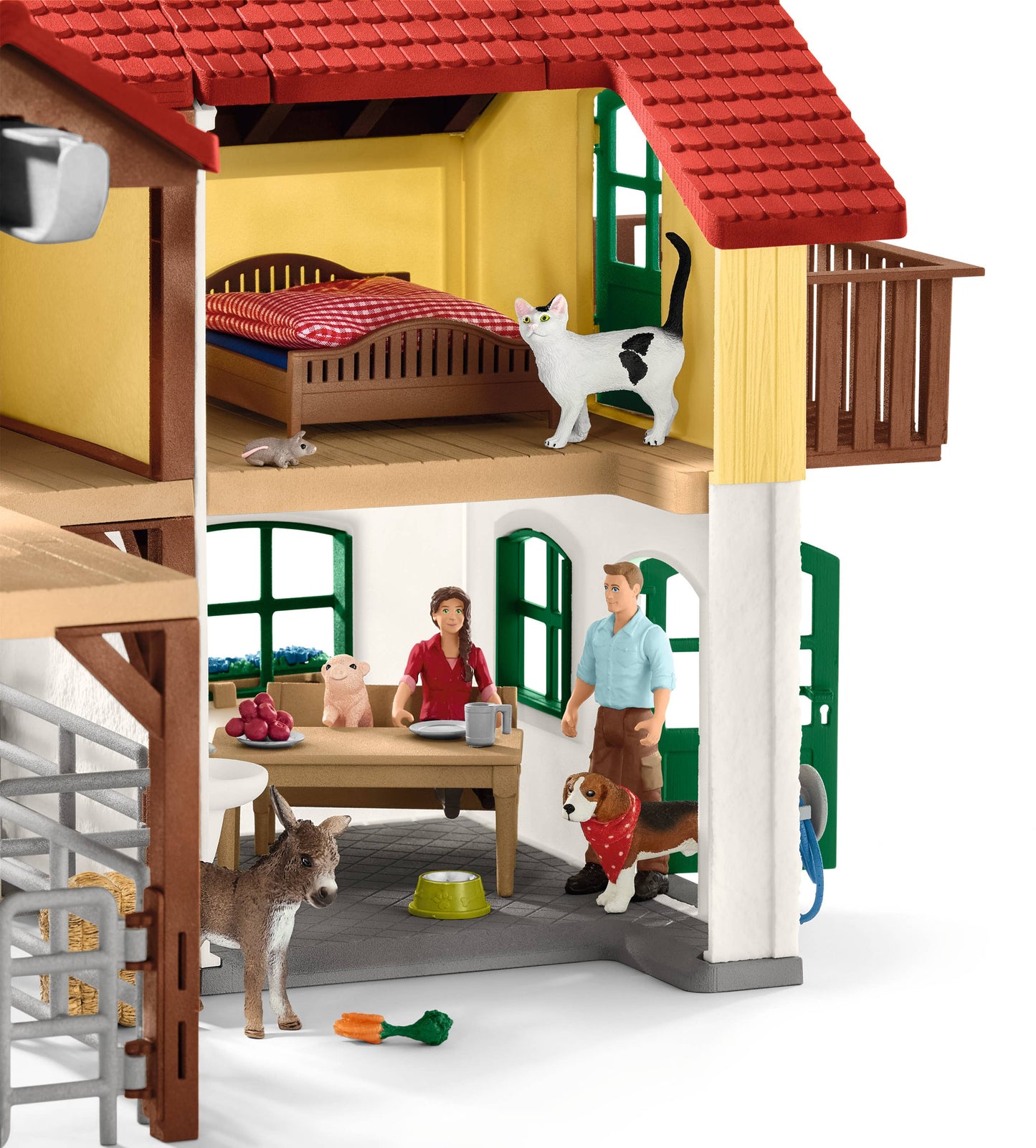 Schleich - Large Farm House Farm Figurine Toys Play Set