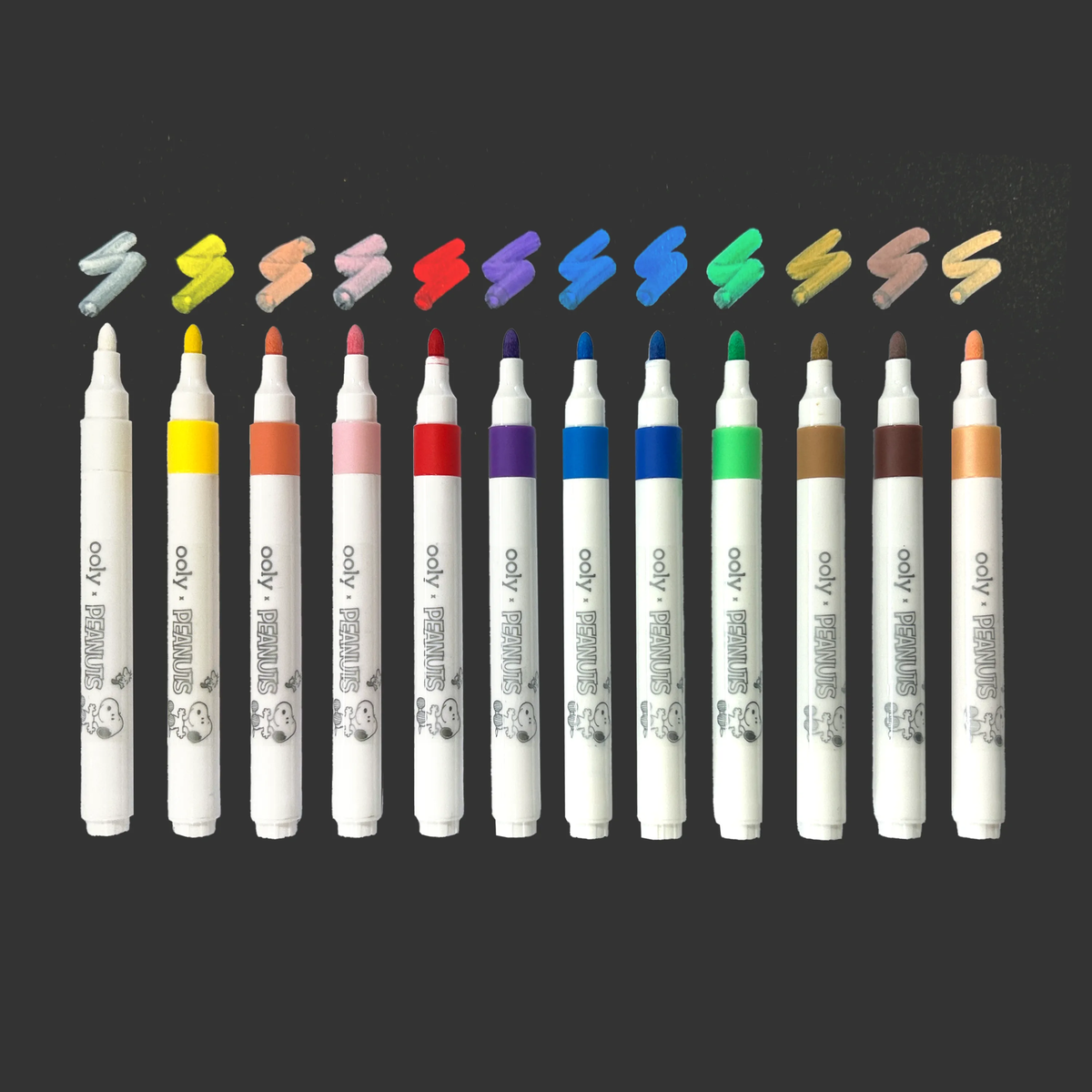 OOLY - OOLY x Peanuts: Color-in' Wooden Scene Kit