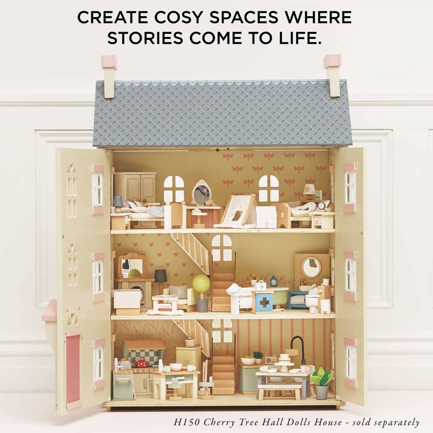Le Toy Van, Inc. - Wooden Dolls House Laundry Room