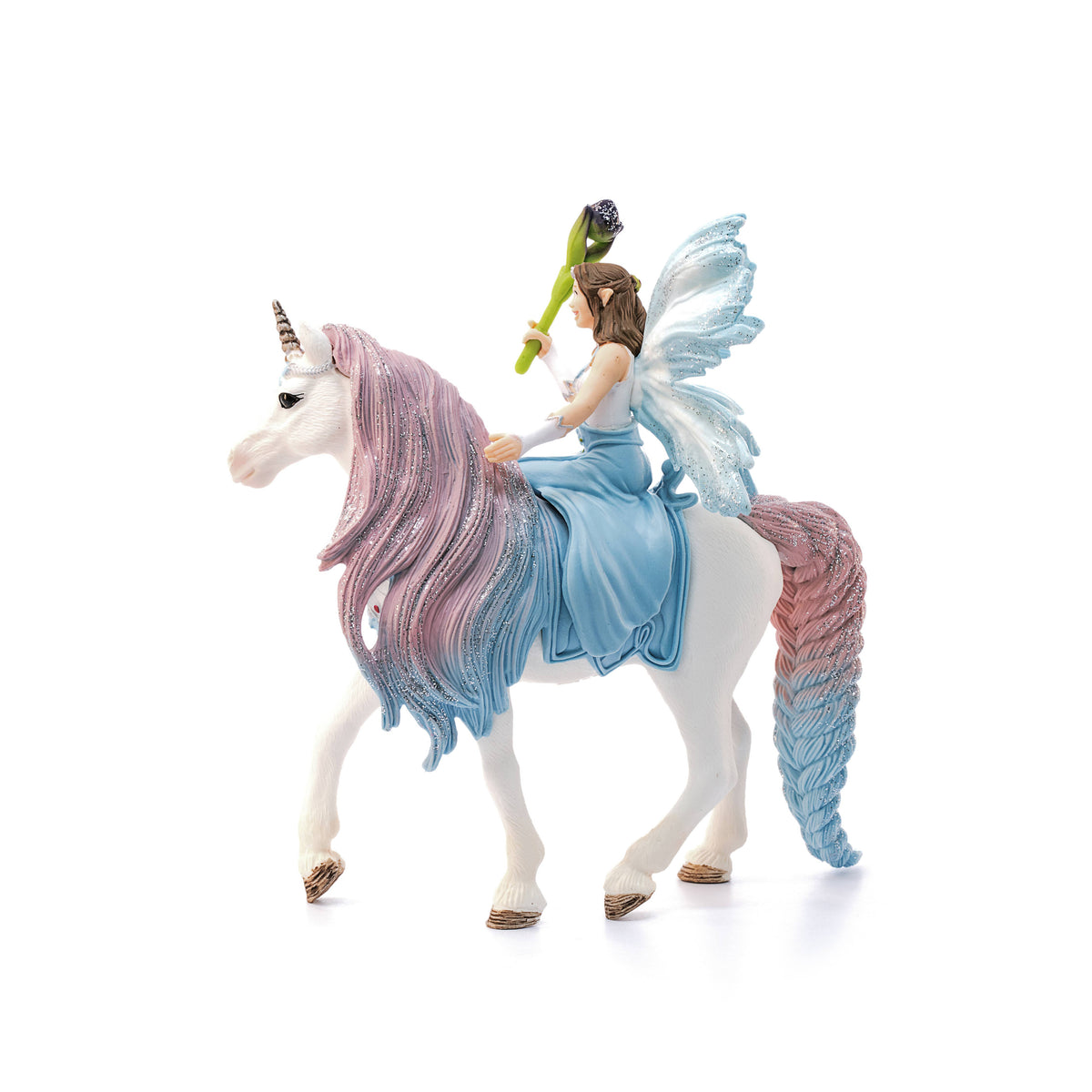 Schleich - Fairy Eyela With Princess Unicorn  3 Piece Toy Playset