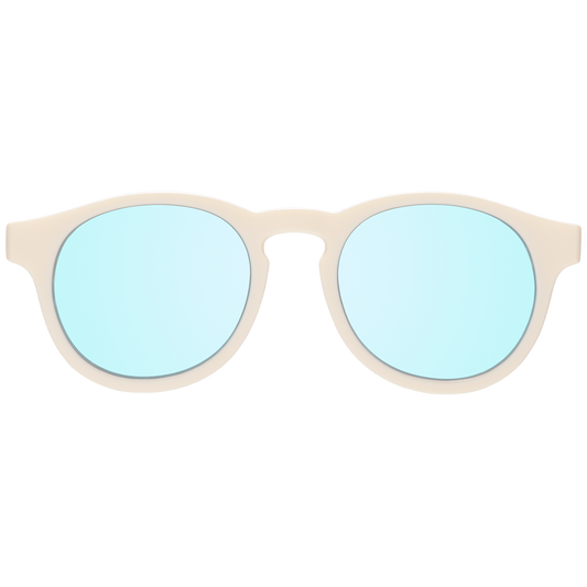 Babiators - Baby and Kids Sweet Cream Keyhole Sunglasses with Blue Lens: Ages 3-5