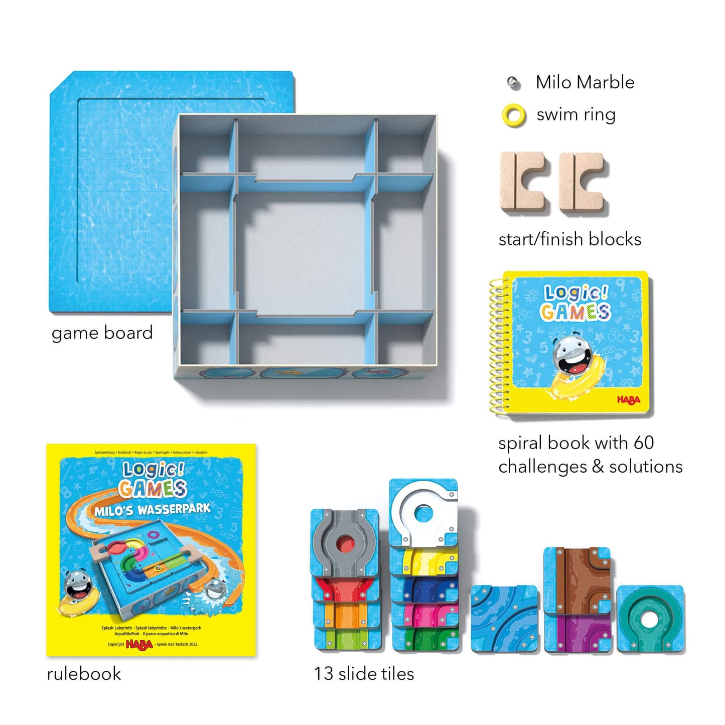 HABA USA - Logic! GAMES: Splash Labrynth