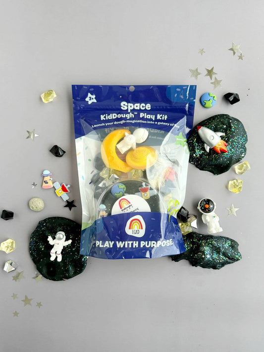 Earth Grown KidDoughs (KidDoughs by EGKD) - Space KidDough Play Kit