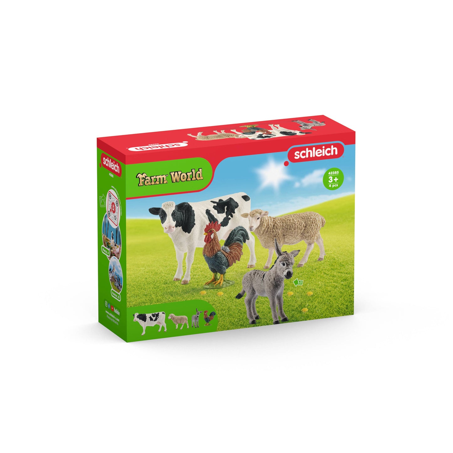 Schleich - Farm World Starter Set Farm Animals Collection