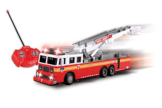 Daron Worldwide Trading - NY57377 FDNY Aerial Scope Radio Control Fire Truck by Daron Toys