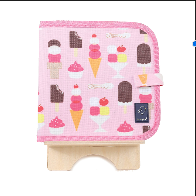 Jaq Jaq Bird - Ice Cream Activity Wipe Wet +Dry Book (Copy)