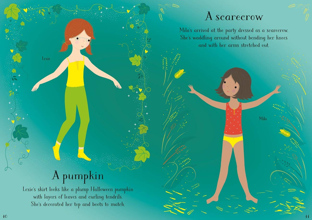 HarperCollins - Little Sticker Dolly Dressing Halloween: Usborne