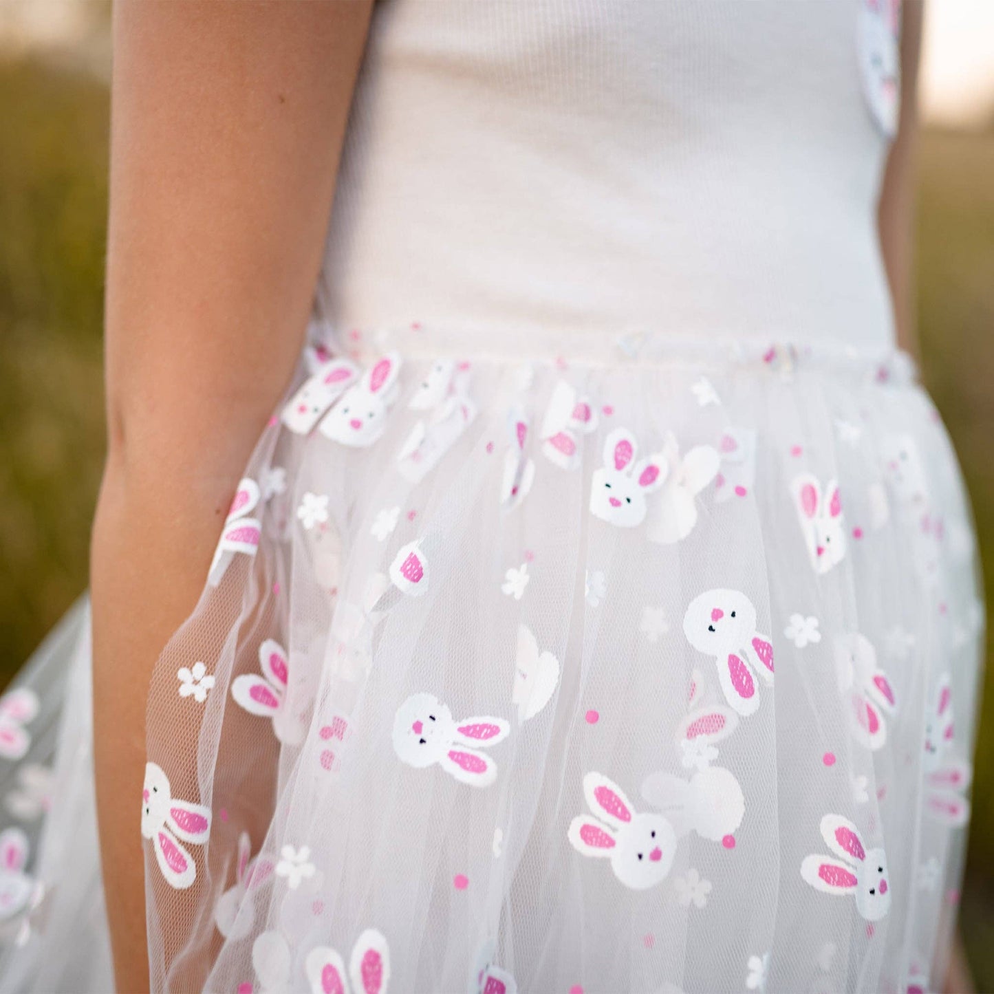 Petite Hailey - May Frill Tutu Dress: Pink / 8