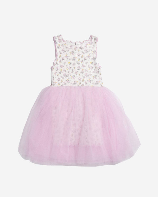 Petite Hailey - Rosie Floral Tutu Dress: Pink / 18M