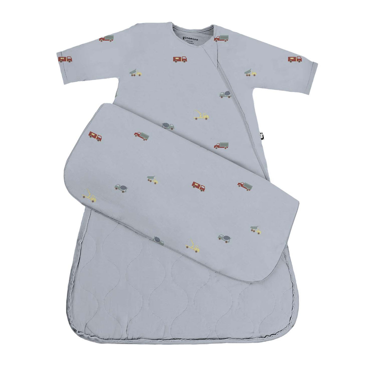 gunamuna - FW26 Long Sleeve Sleep Sack 1.0: Football goose / 24-36m