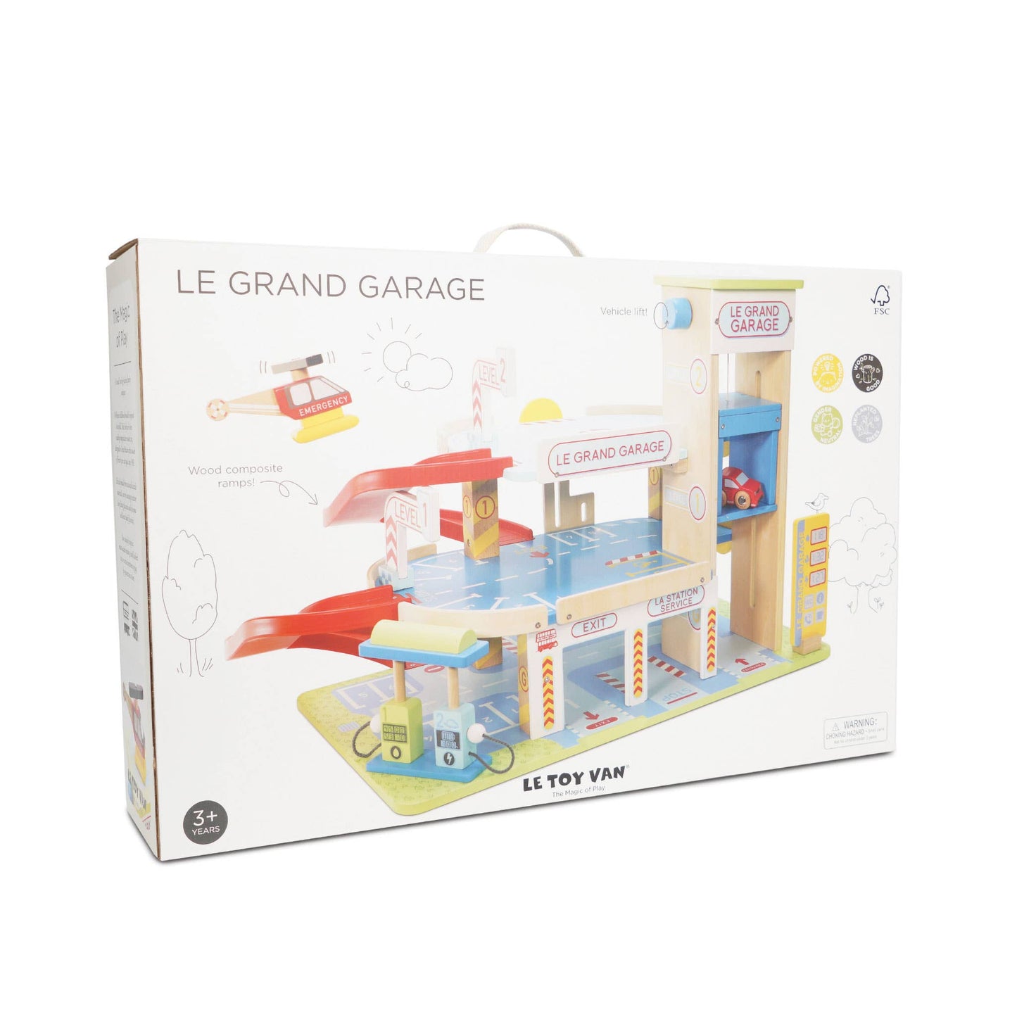 Le Toy Van, Inc. - Le Grand Wooden Garage