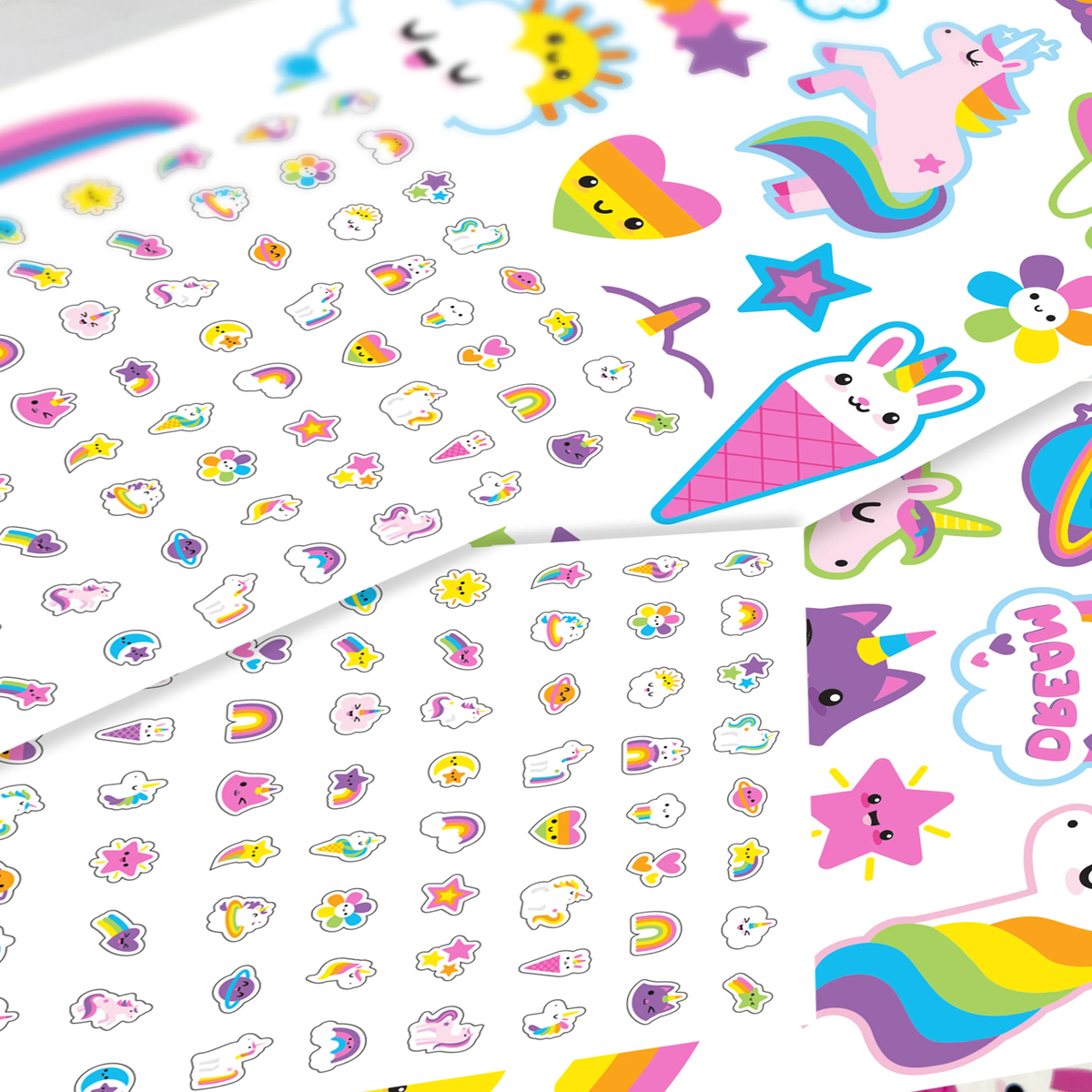 OOLY - Tattoo Palooza: Temporary Tattoos & Nail Stickers - Unicorns
