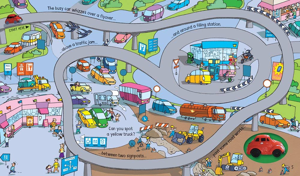 HarperCollins - Wind-Up Busy Car : Usborne