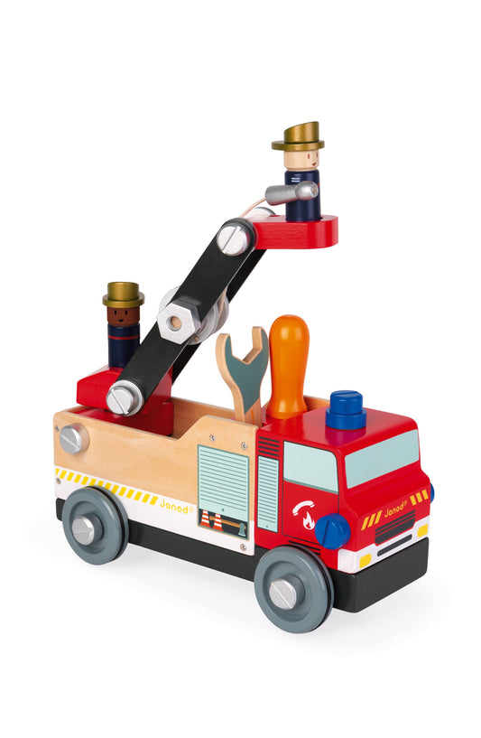 Janod - Brico' Kids - Fire Truck