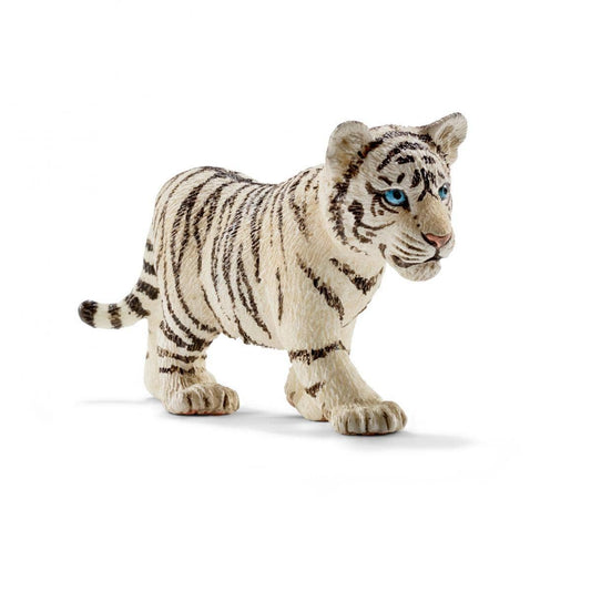 Schleich - Tiger Cub, White Safari Animal Toy