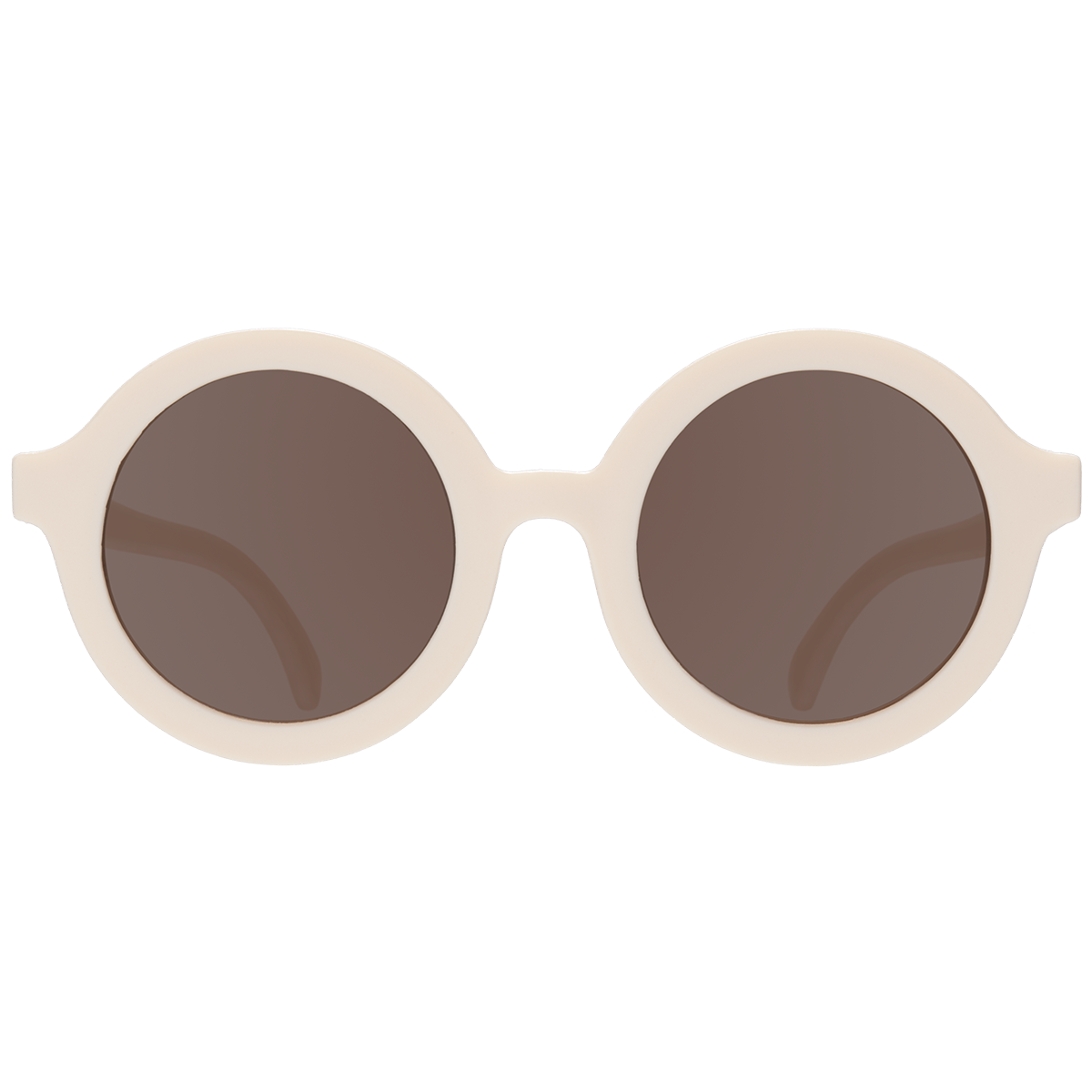 Babiators - Euro Round Sweet Cream Sunglasses with Amber lens