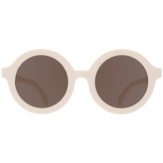 Babiators - Euro Round Sweet Cream Sunglasses with Amber lens