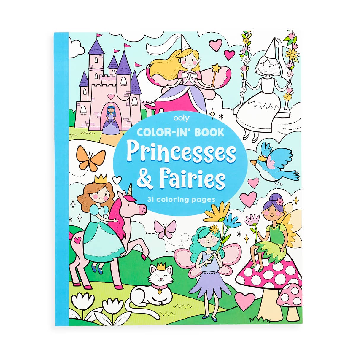 OOLY - Color-in' Book - Princesses & Fairies