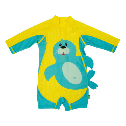 ZOOCCHINI - Baby/Toddler One Piece Surf Suit - Seal