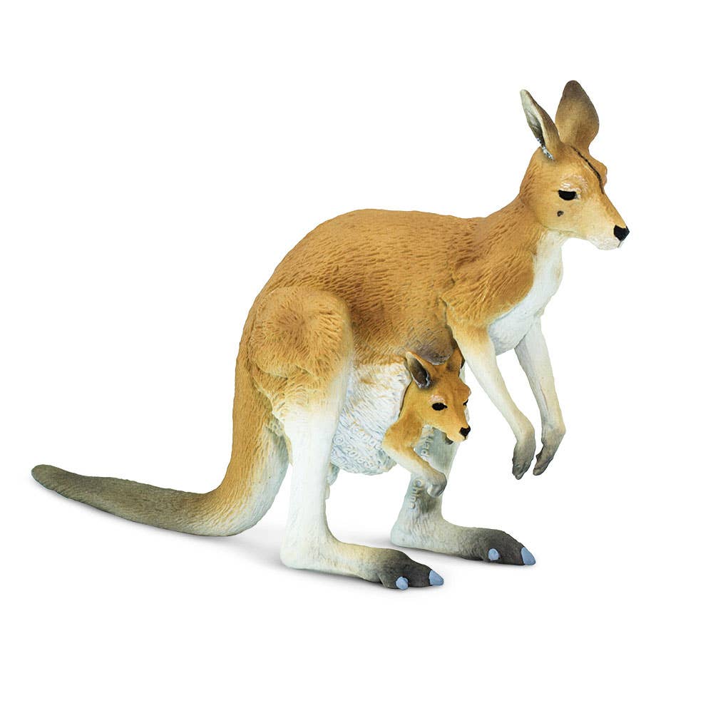 Safari Ltd. - Kangaroo With Joey - 100108