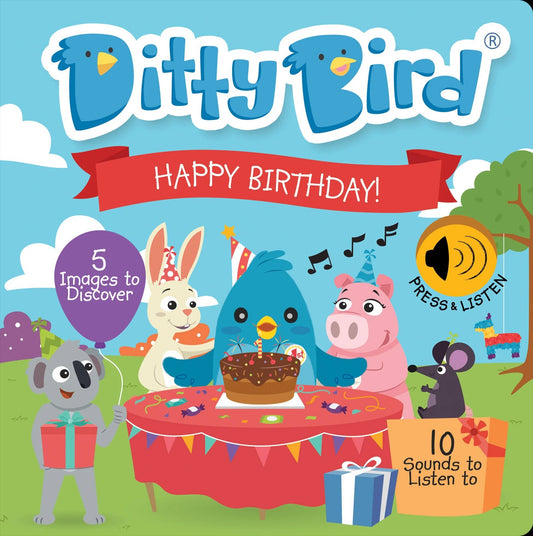 Ditty Bird - Ditty Bird Baby Birthday Book : Happy Birthday (Gift&Card)