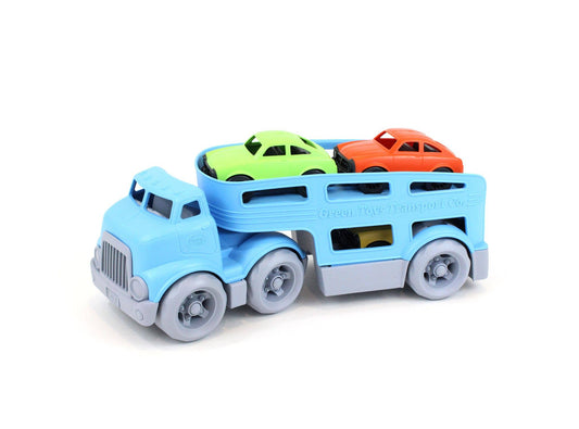 Green Toys - Car Carrier w/ 3 Mini Cars