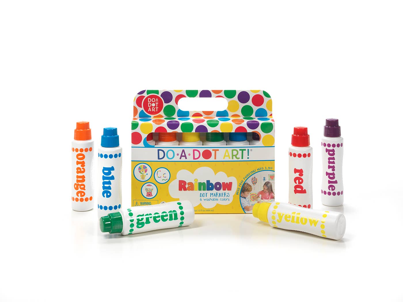 Do A Dot Art - 6 Pack Rainbow Marker