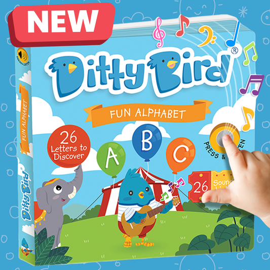 Ditty Bird - NEW | Fun Alphabet | ABC Song | Ditty Bird Baby Sound Book