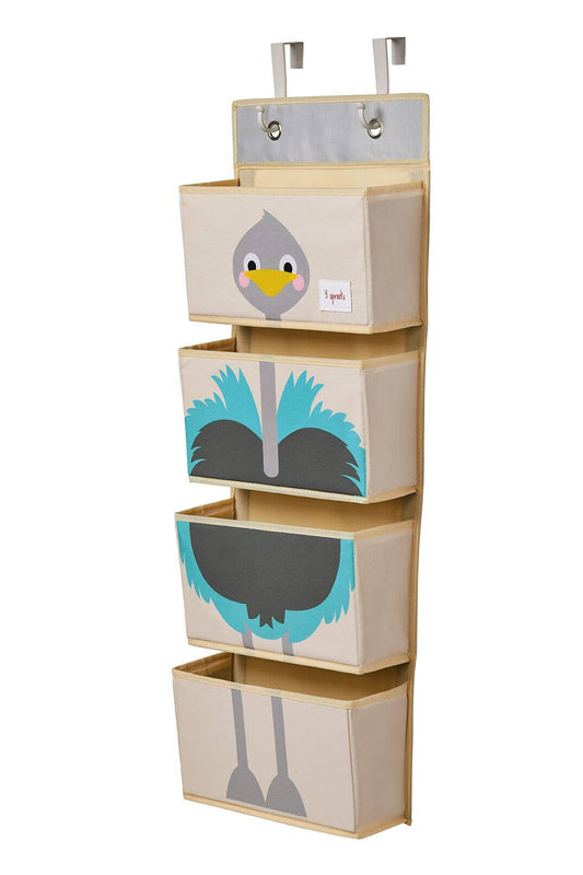 3 Sprouts - Ostrich Hanging Wall Organizer