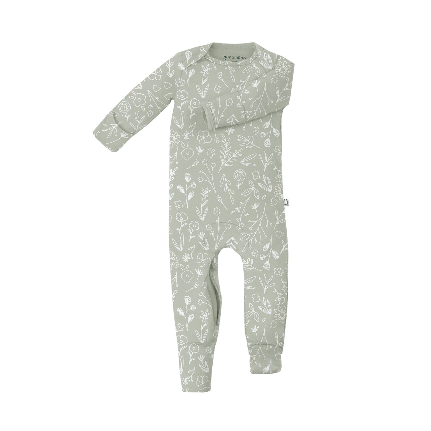 gunamuna - SS23 CONVERTIBLE ROMPER FOOTIE