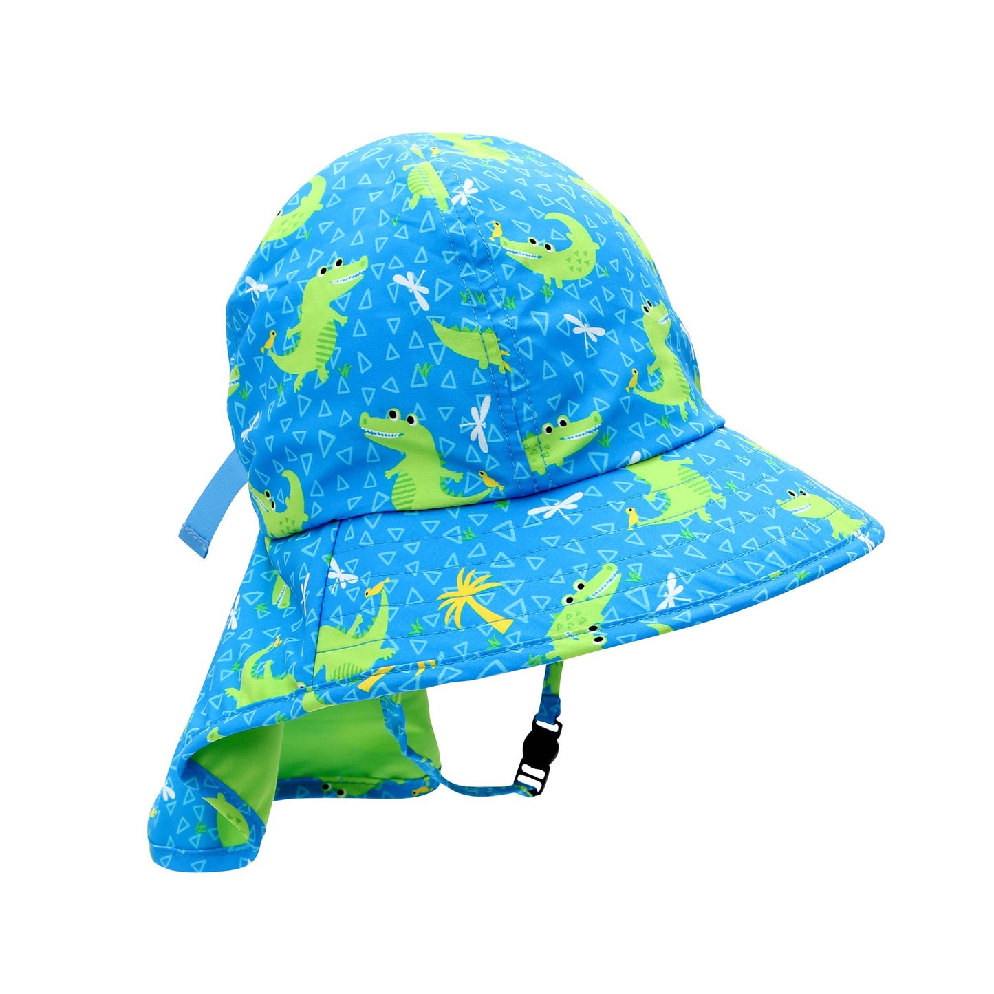 ZOOCCHINI - Baby/Toddler Cape Sunhat Aidan the Alligator