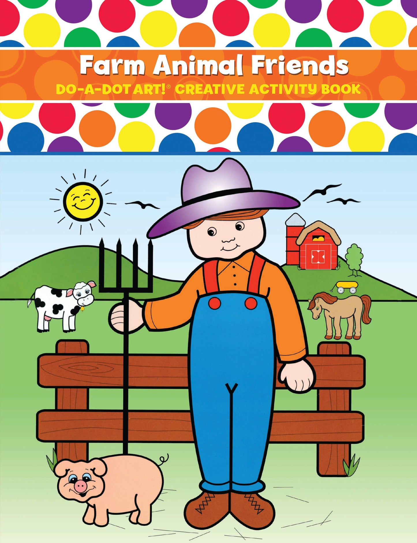 Do A Dot Art - Farm Animals Book