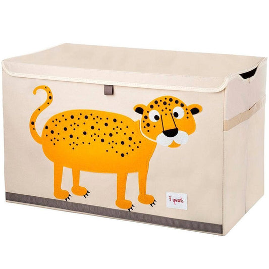 3 Sprouts - Leopard Toy Chest